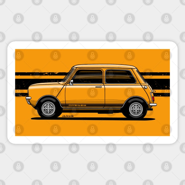 The cute british sports car Sticker by jaagdesign